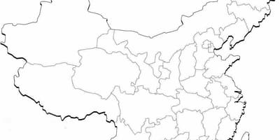 Карта на Китай тестове